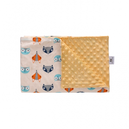 Minky Dot Wickeldecke mit Doppelschicht, super weiche Plüsch-Empfangsdecken, perfekte Baby-Dusche-Geschenk, 30 "x 40" (Tiere)