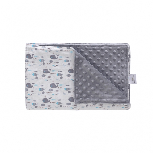 Minky Dot Swaddle erhalten Decke, Double Layer Super Soft Plüsch, jungen Mädchen perfekte Baby-Dusche-Geschenk, 43 "x 55" (Tiere)